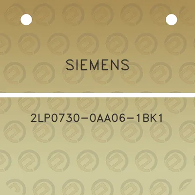 siemens-2lp0730-0aa06-1bk1