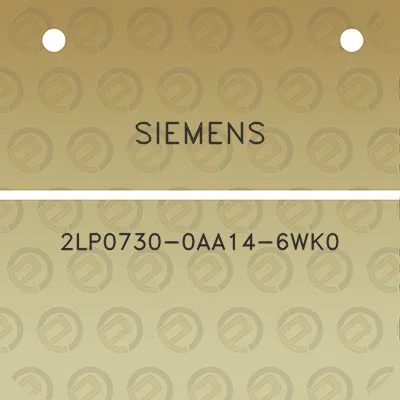 siemens-2lp0730-0aa14-6wk0