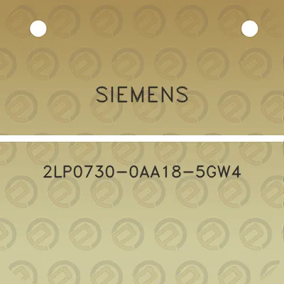 siemens-2lp0730-0aa18-5gw4