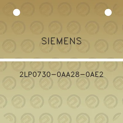 siemens-2lp0730-0aa28-0ae2