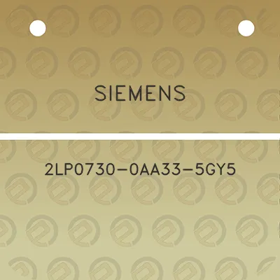 siemens-2lp0730-0aa33-5gy5