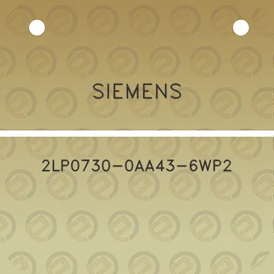 siemens-2lp0730-0aa43-6wp2