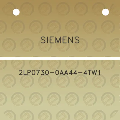 siemens-2lp0730-0aa44-4tw1