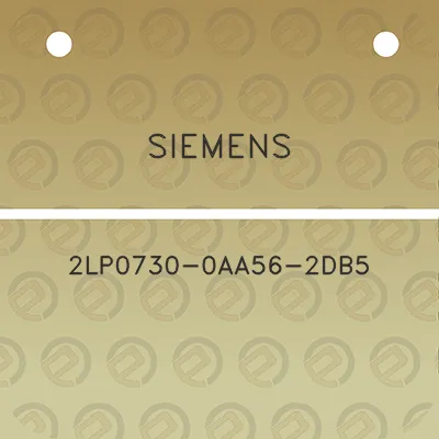 siemens-2lp0730-0aa56-2db5