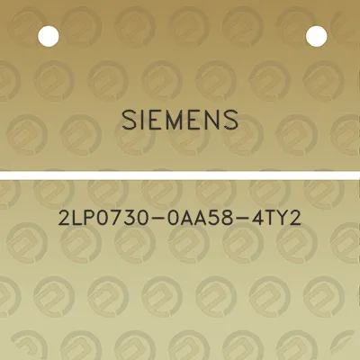 siemens-2lp0730-0aa58-4ty2