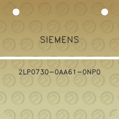 siemens-2lp0730-0aa61-0np0