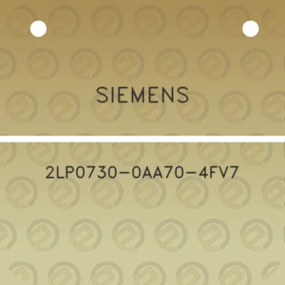 siemens-2lp0730-0aa70-4fv7