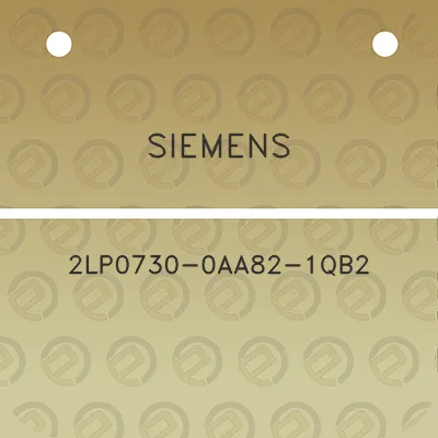 siemens-2lp0730-0aa82-1qb2