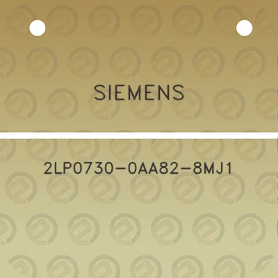 siemens-2lp0730-0aa82-8mj1