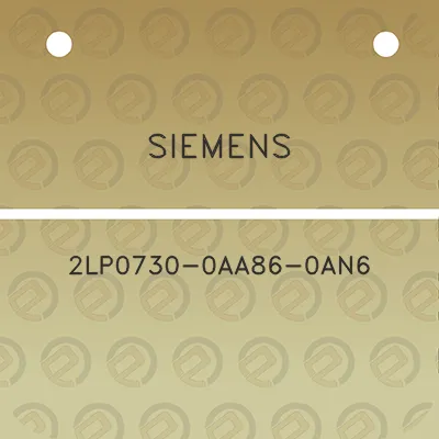 siemens-2lp0730-0aa86-0an6