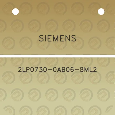 siemens-2lp0730-0ab06-8ml2