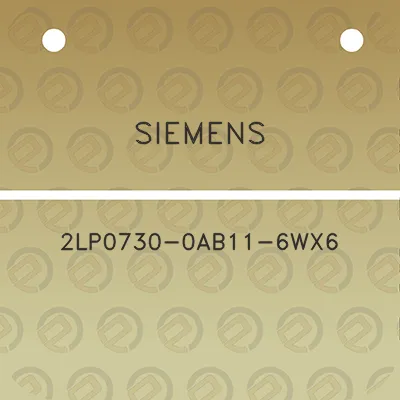 siemens-2lp0730-0ab11-6wx6