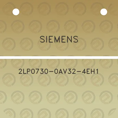 siemens-2lp0730-0av32-4eh1