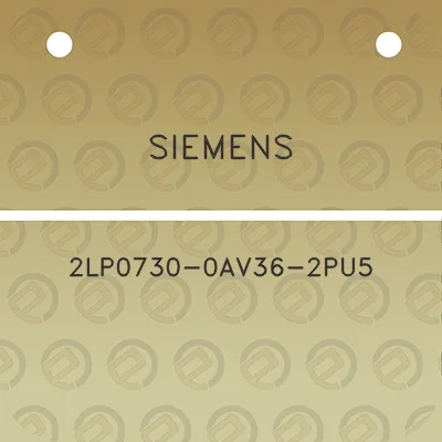 siemens-2lp0730-0av36-2pu5