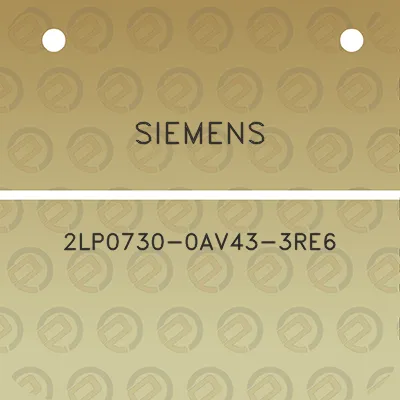 siemens-2lp0730-0av43-3re6