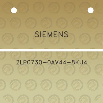 siemens-2lp0730-0av44-8ku4