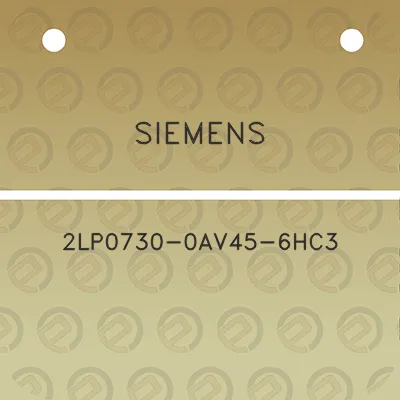 siemens-2lp0730-0av45-6hc3