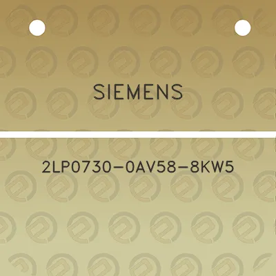 siemens-2lp0730-0av58-8kw5