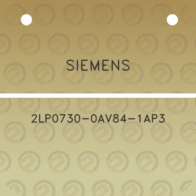 siemens-2lp0730-0av84-1ap3