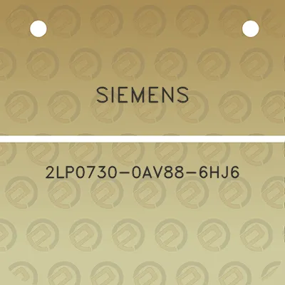 siemens-2lp0730-0av88-6hj6