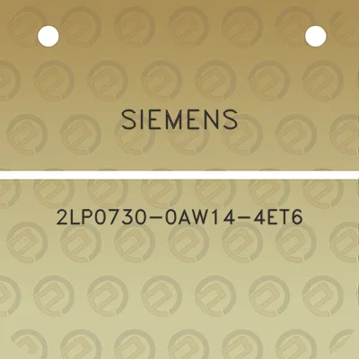 siemens-2lp0730-0aw14-4et6