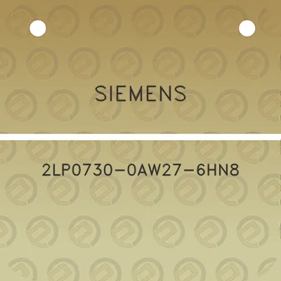 siemens-2lp0730-0aw27-6hn8