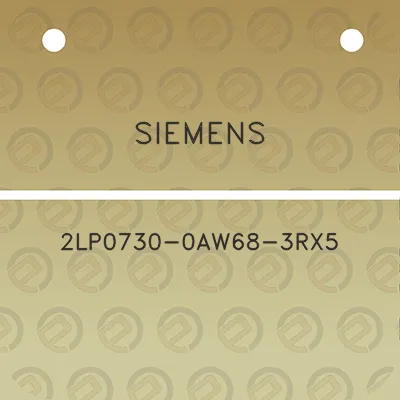 siemens-2lp0730-0aw68-3rx5