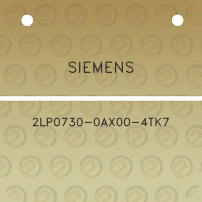 siemens-2lp0730-0ax00-4tk7