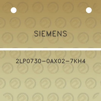 siemens-2lp0730-0ax02-7kh4