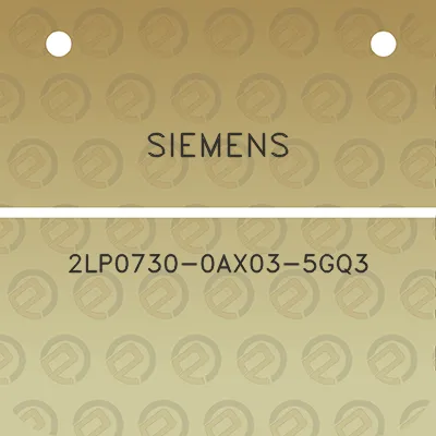 siemens-2lp0730-0ax03-5gq3