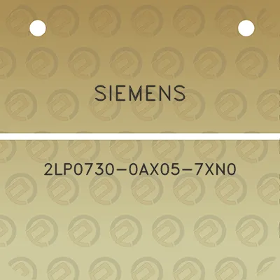 siemens-2lp0730-0ax05-7xn0