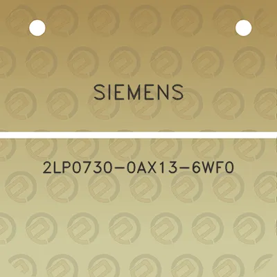 siemens-2lp0730-0ax13-6wf0