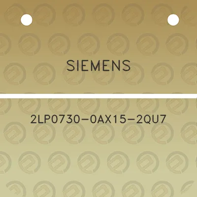 siemens-2lp0730-0ax15-2qu7