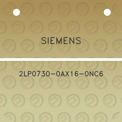 siemens-2lp0730-0ax16-0nc6