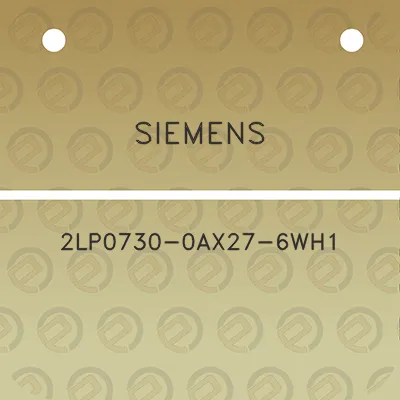 siemens-2lp0730-0ax27-6wh1