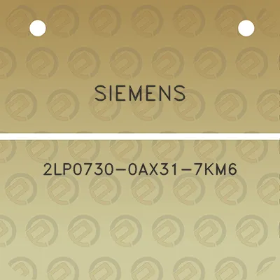 siemens-2lp0730-0ax31-7km6