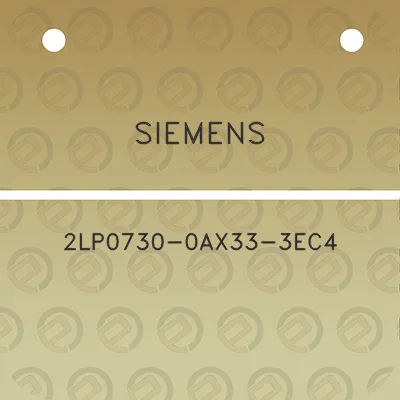 siemens-2lp0730-0ax33-3ec4