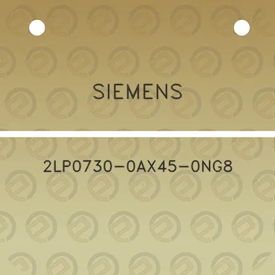 siemens-2lp0730-0ax45-0ng8