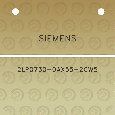 siemens-2lp0730-0ax55-2cw5