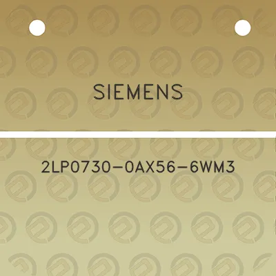 siemens-2lp0730-0ax56-6wm3