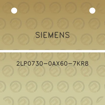 siemens-2lp0730-0ax60-7kr8