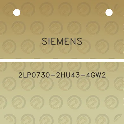 siemens-2lp0730-2hu43-4gw2