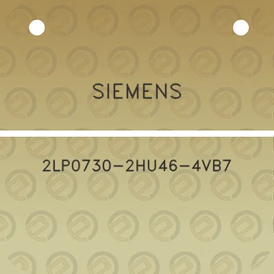 siemens-2lp0730-2hu46-4vb7