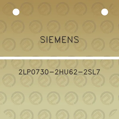 siemens-2lp0730-2hu62-2sl7