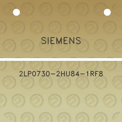 siemens-2lp0730-2hu84-1rf8