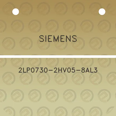 siemens-2lp0730-2hv05-8al3