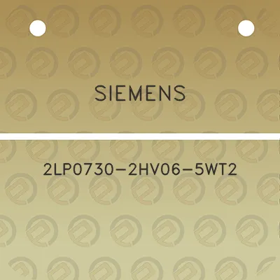 siemens-2lp0730-2hv06-5wt2