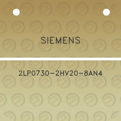 siemens-2lp0730-2hv20-8an4