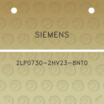 siemens-2lp0730-2hv23-8nt0