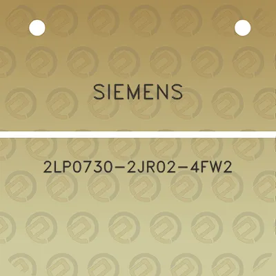 siemens-2lp0730-2jr02-4fw2